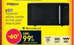 micro-ondes grill whirlpool