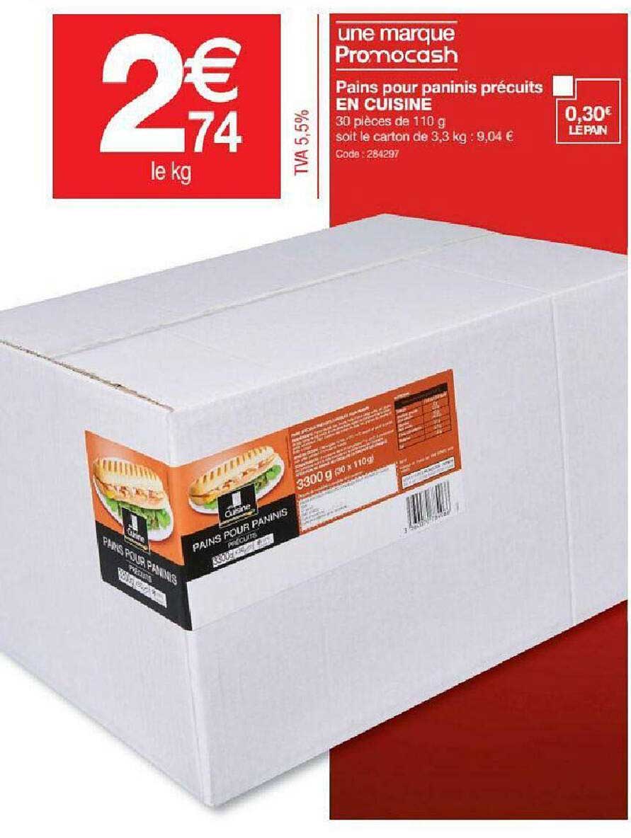 Pains Pour Paninis Précuits En Cuisine