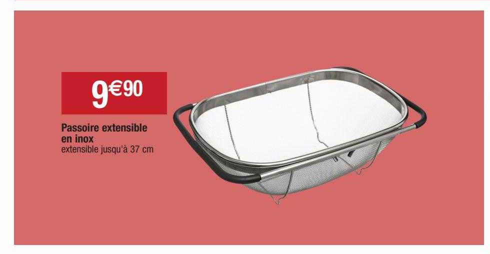 Passoire Extensible En Inox