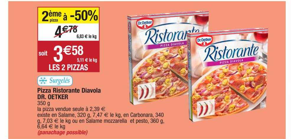 pizza ristorante diavola dr. oetker