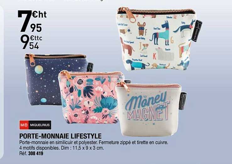 porte-monnaie lifestyle