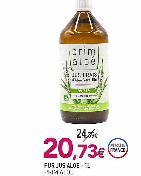 pur jus aloé prim aloé - 1 l