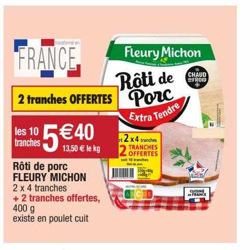 rôti de porc fleury michon