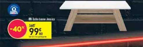 table basse jessica