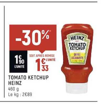 tomato ketchup heinz