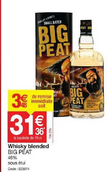 whisky blended big peat