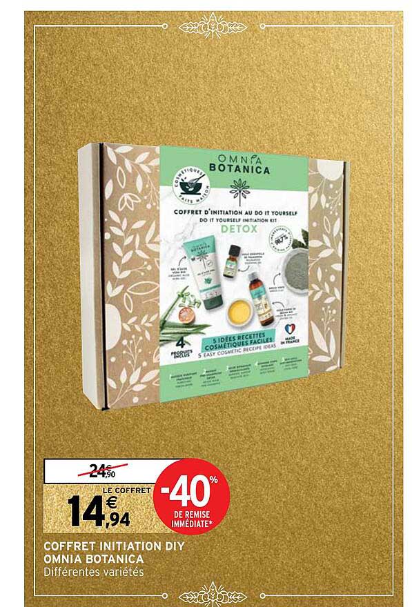 coffret initiation diy omnia botanica