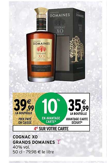 cognac xo grands domaines