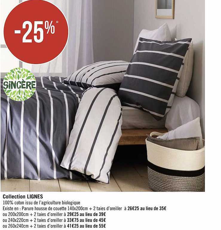 collectio lignes sincère