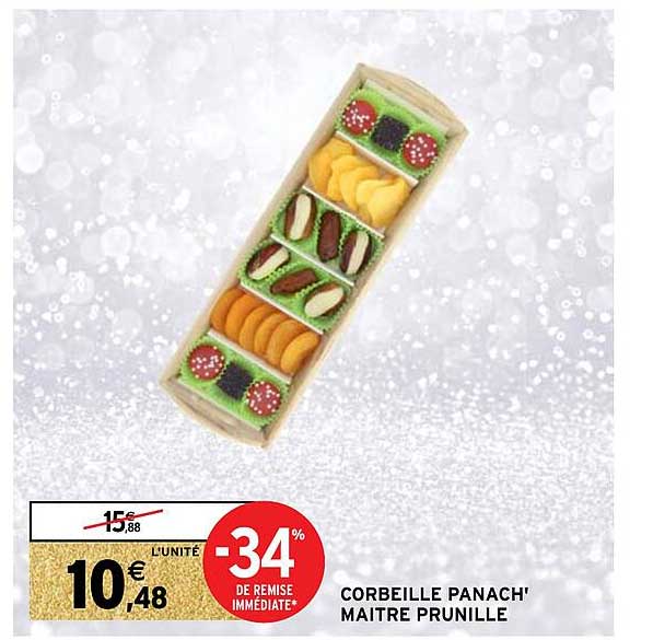 corbeille panach' maître prunille