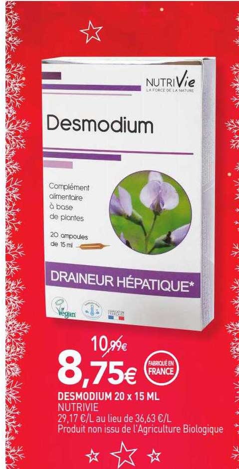desmodium nutrivie 20 x 15ml