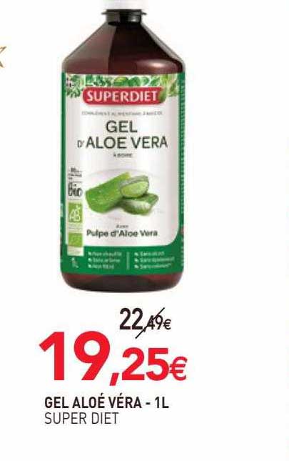 gel aloé véra super diet - 1l