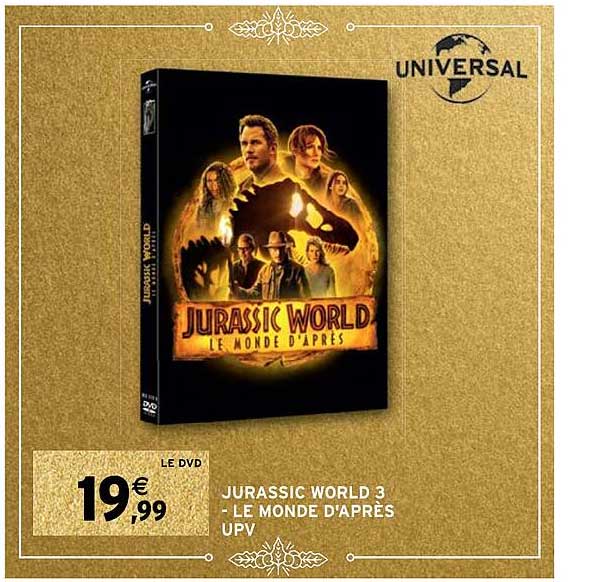 jurassic world 3 - le monde d'après upv