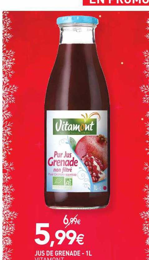 Jus De Grenade Vitamont - 1l