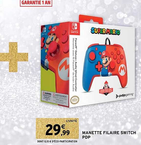 manette filaire switch pdp
