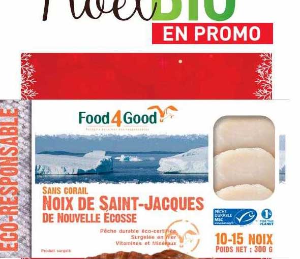 noix de saint-jacques de nouvelle écosse sans corail  food 4 good