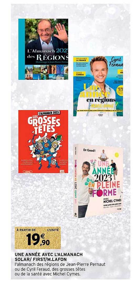 une année avec l'almanach solar-first-m.lafon