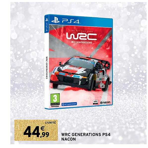 wrc générations ps4 nacon