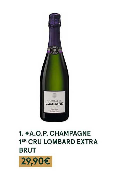 a.o.p. champagne 1er cru lombard extra brut