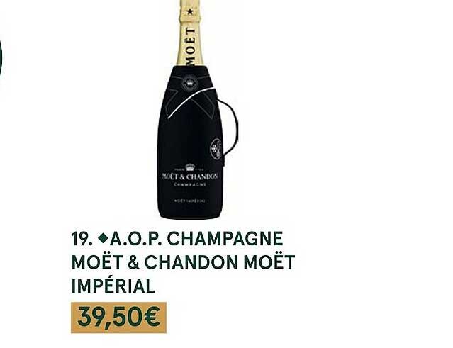 a.o.p. champagne moët & chandon moët impérial