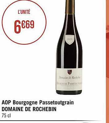 Aop Bourgogne Passe-tout-grain Domaine De Rochebin