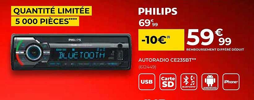 Autoradio Ce235bt Philips