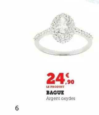 bague argent oxydes
