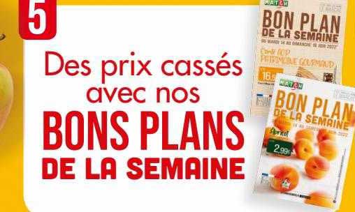 bons plans de la semaine