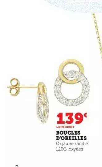 boucles d'oreilles