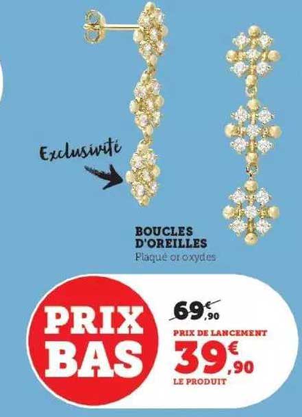 boucles d'oreilles