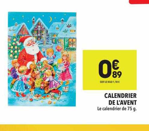calendrier de l'avent