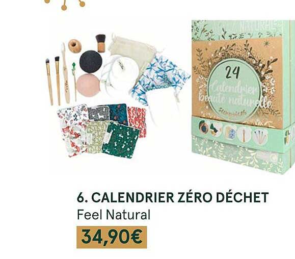 Calendrier Zéro Déchet Feel Natural