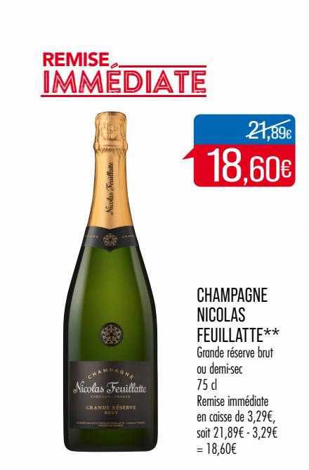 champagne nicolas feuillatte