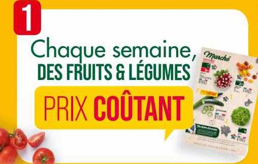 chaque semaine, des fruits & légumes
