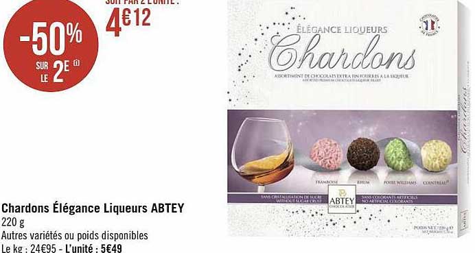 chardons élégance liqueurs abtey