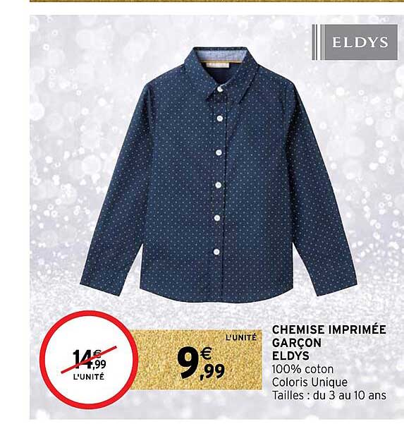 Chemise Imprimée Garçon Eldys