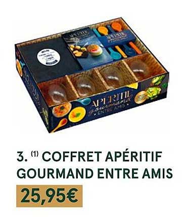 coffret apéritif gourmand entre amis