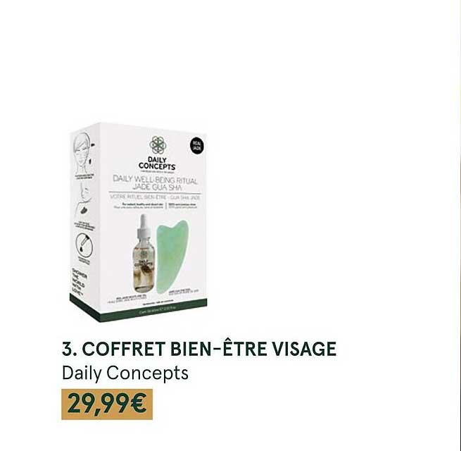 coffret bien-être visage daily concepts