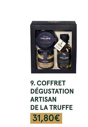 coffret dégustation artisan de la trufffe