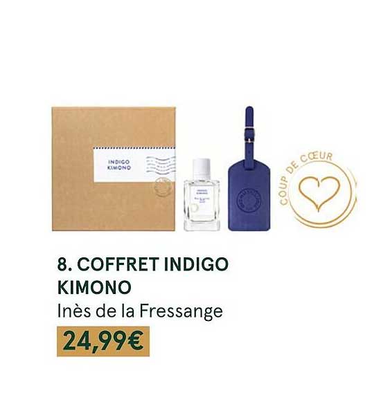coffret indigo kimono inès de la fressange