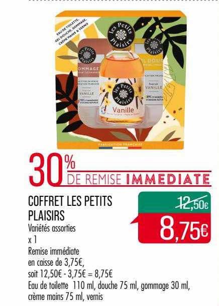 coffret les petits plaisirs