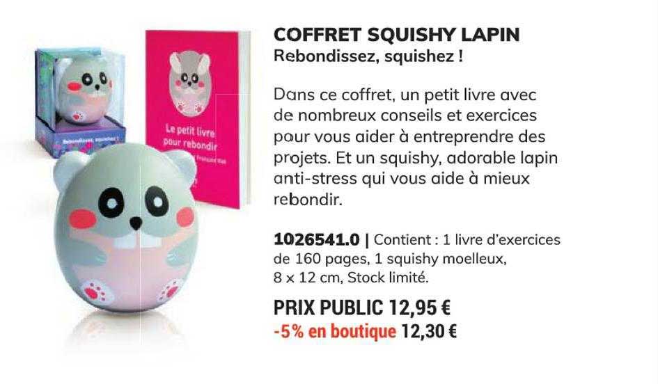 coffret squishy lapin