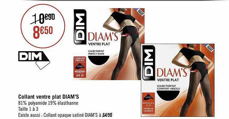 collant ventre plat diam's dim