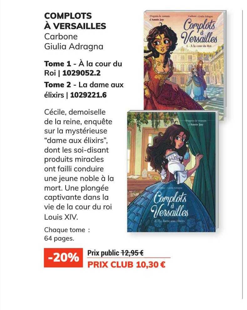 complots à versailles - carbone giulia adragna