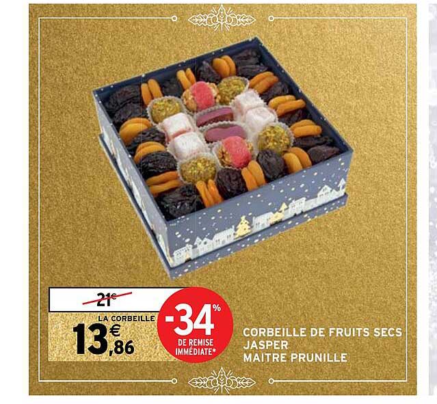 corbeille de fruits secs jasper maître prunille