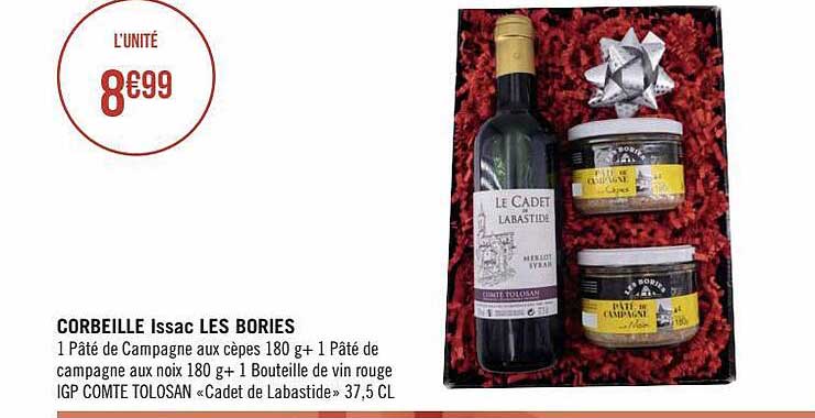 corbeille issac les bories