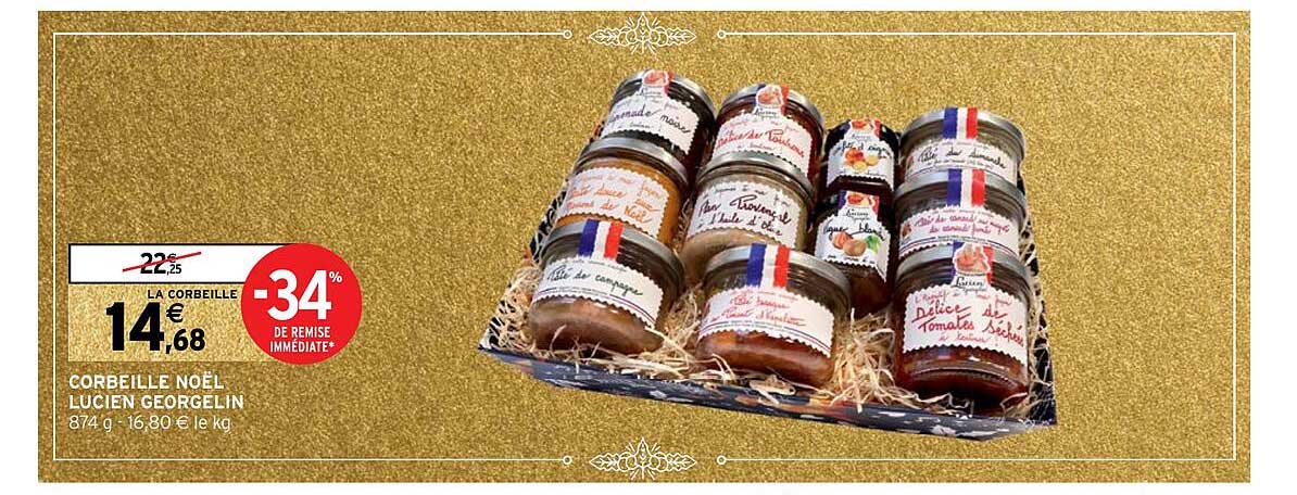 corbeille noël lucien georgelin