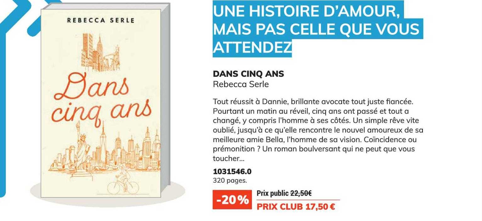 dans cinq ans - rebecca serle