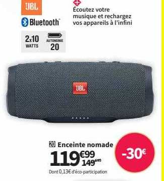 Enceinte Nomade Jbl