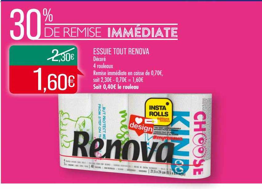 essuie tout renova